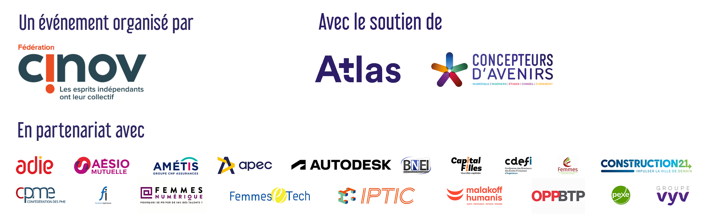partenaires des Talentes 3e édition