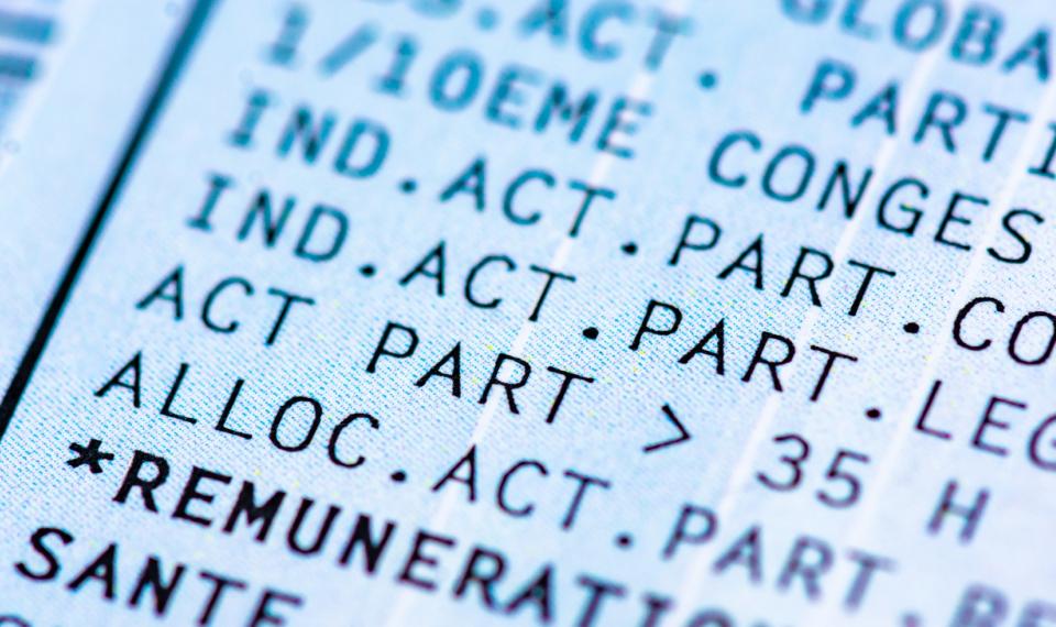Activite partielle