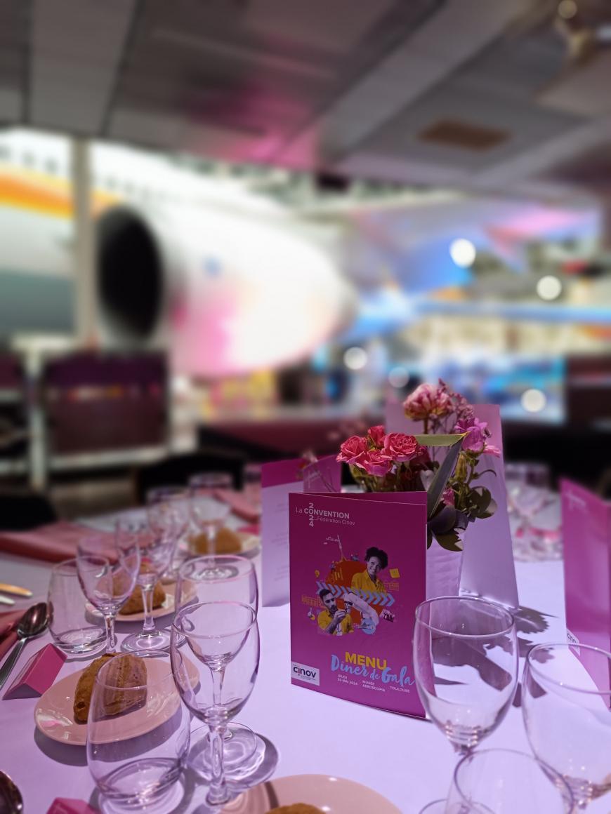 Gala de la Convention de la Fédération Cinov 2024 - Aeroscopia