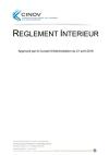 reglement interieur Cinov Conseil